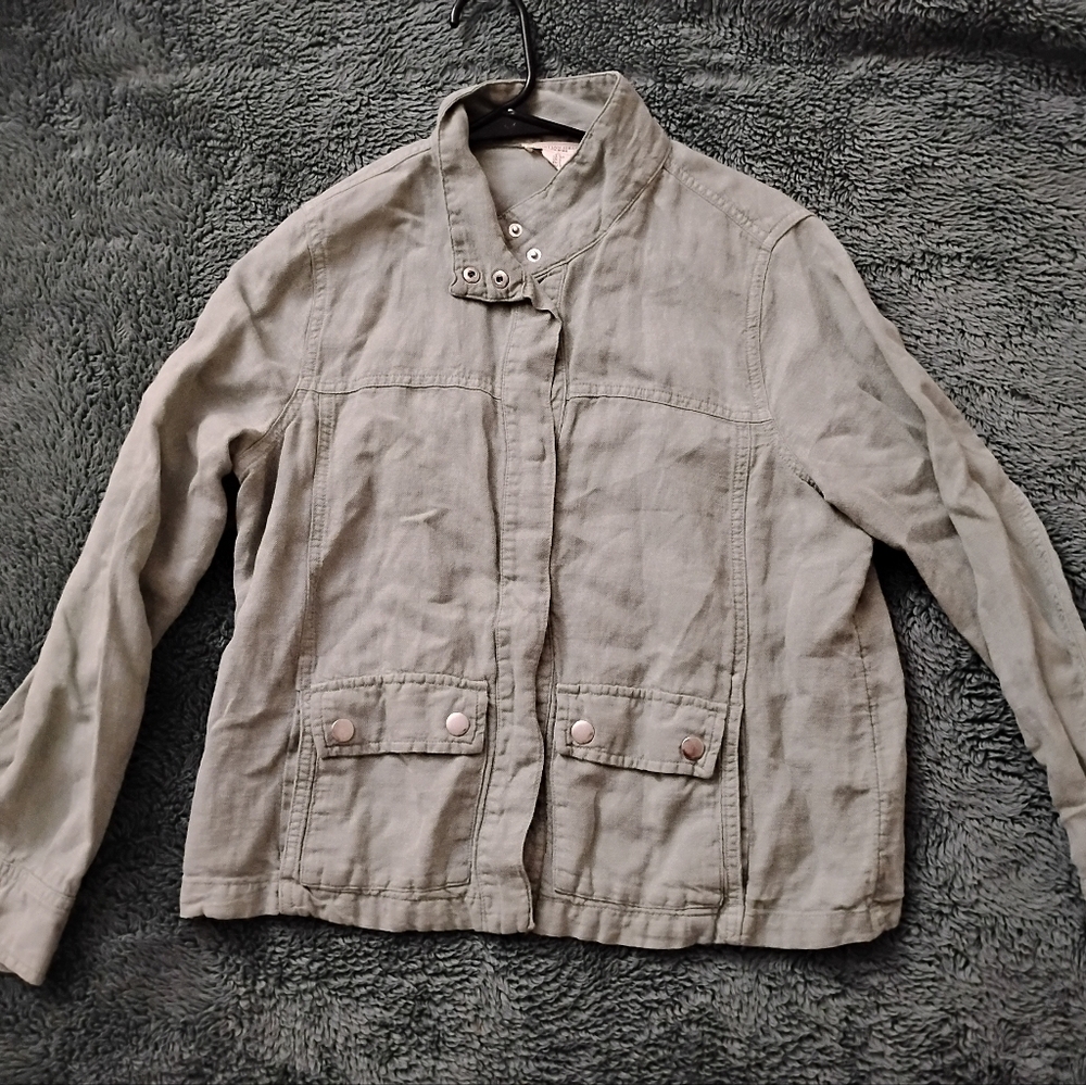 CHRISTIAN SIRIANO Lightweight Utility Jacket Coat Women's Size Small